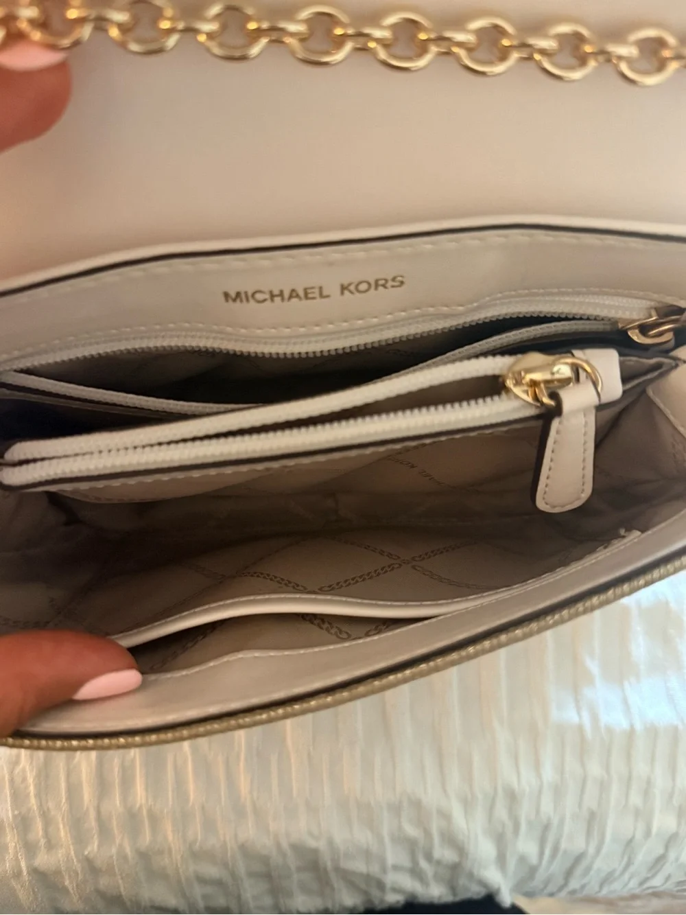 Michael Kors sophisticated taupe